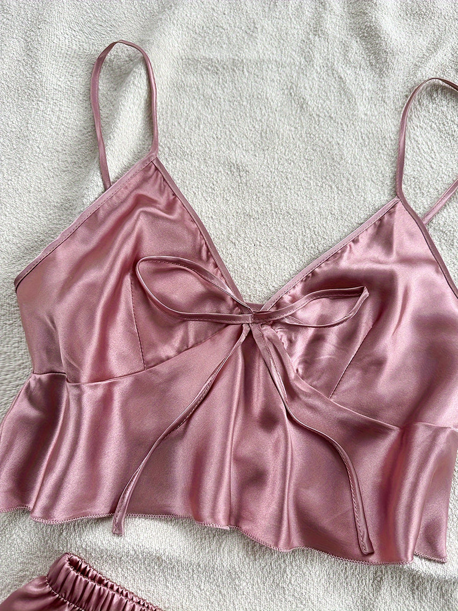 Sophie Satin Cami Set - product image 3 | CERYNA