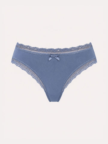 Aviva Lace-Trim Cheeky Panty