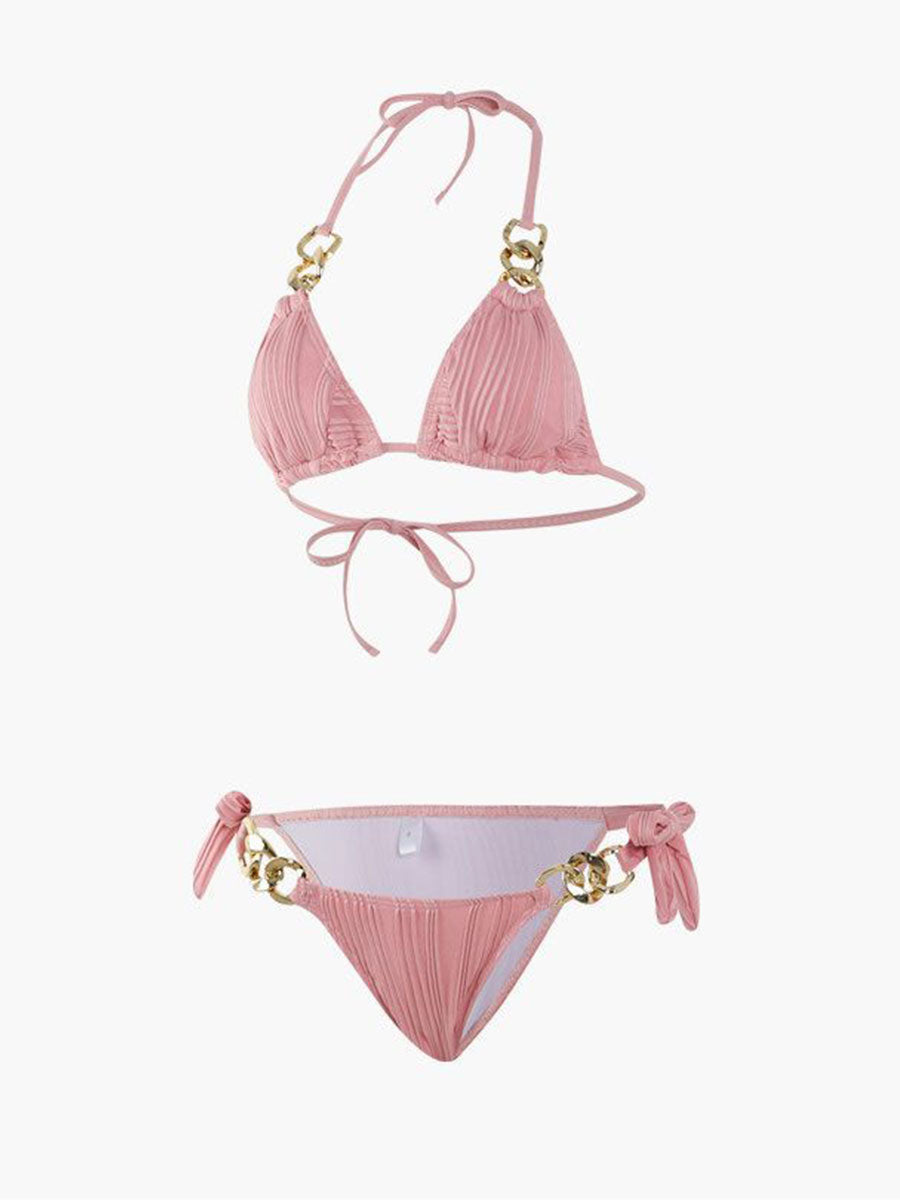Halter Push-Up Bikini & Cover-Up Set - product image 8 | CERYNA