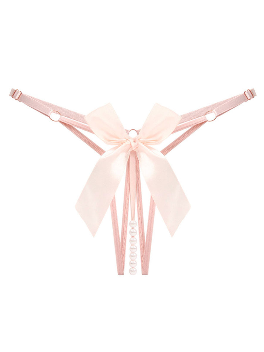 Tease Bow V-String Panty - product image 1 | CERYNA