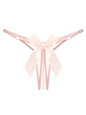 Tease Bow V-String Panty - product image 1 | CERYNA