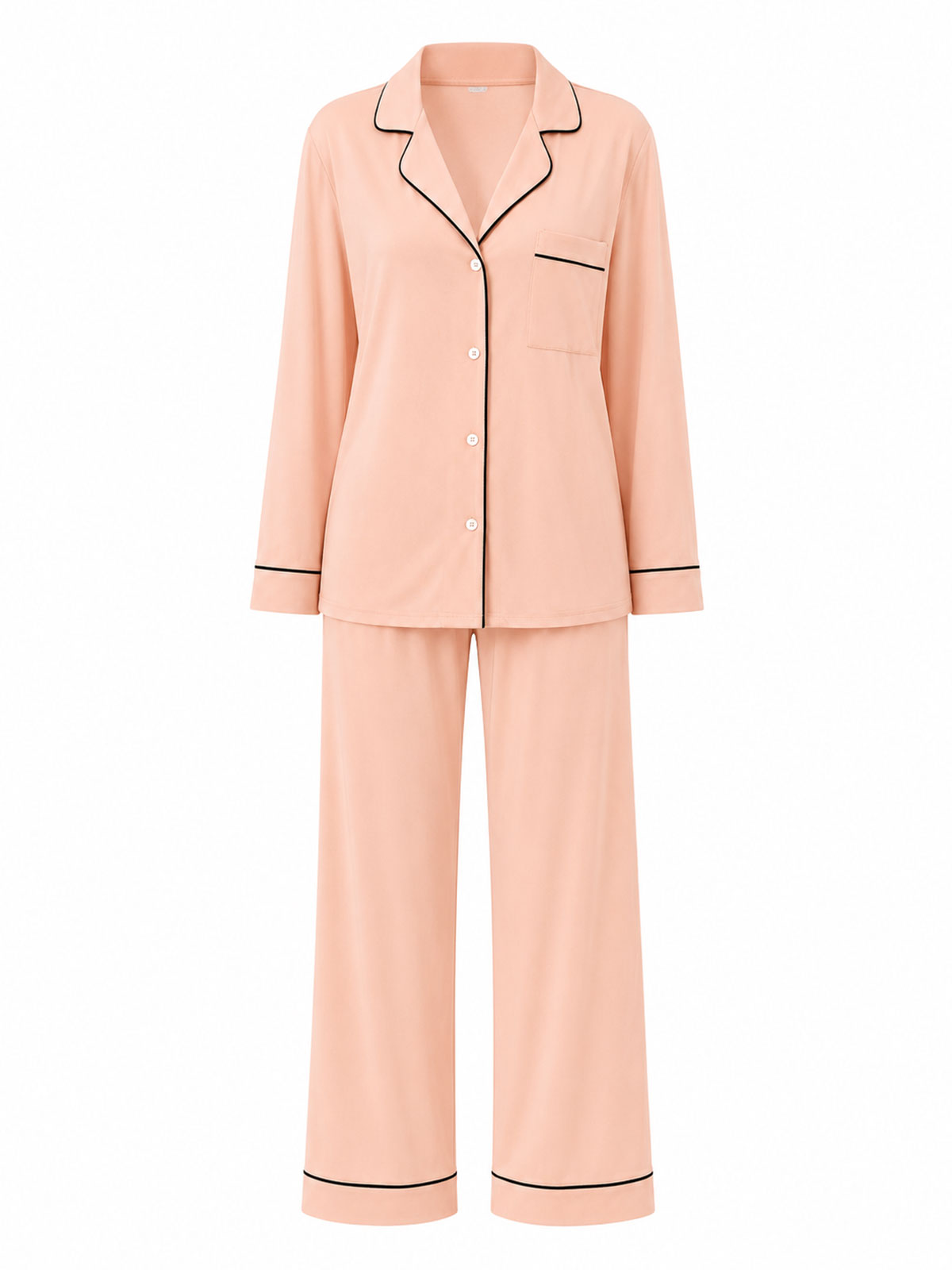 Classic Knit Long Pajama Set - product image 1 | CERYNA