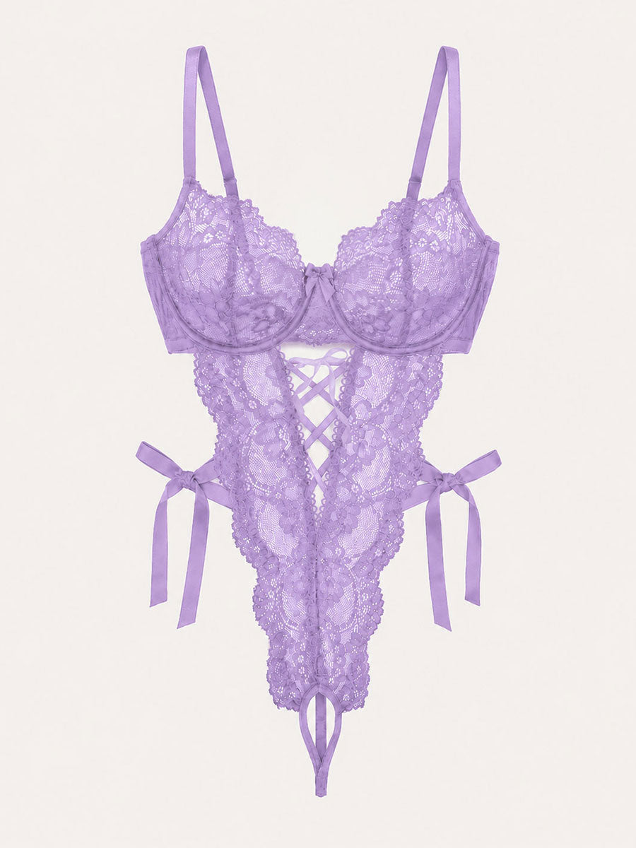 Elena Lace Corset Bodysuit - product image 1 | CERYNA