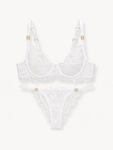 Jina Lace Set - White