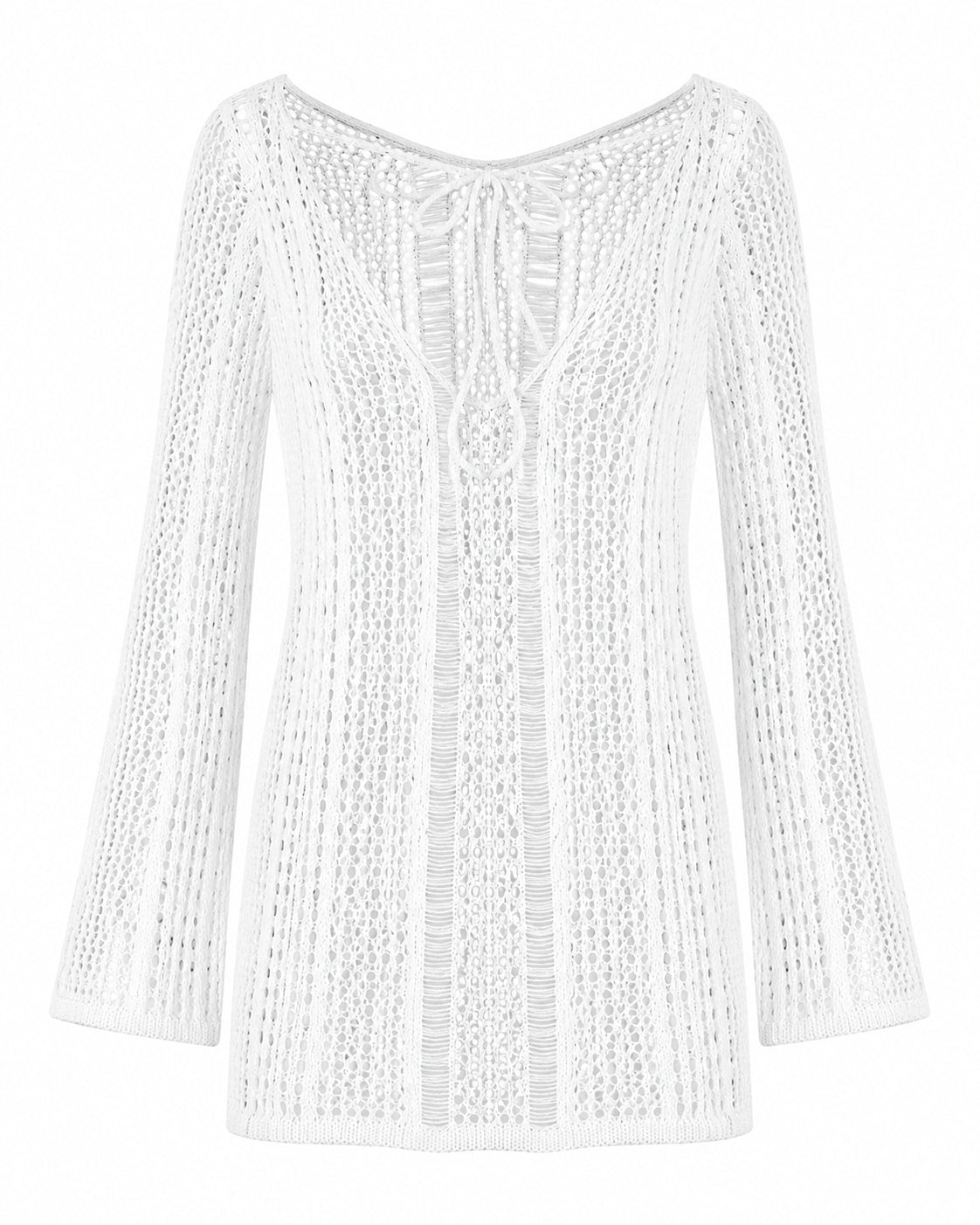 Beachwear Crochet Cover-Up Mini Dress - product image 1 | CERYNA