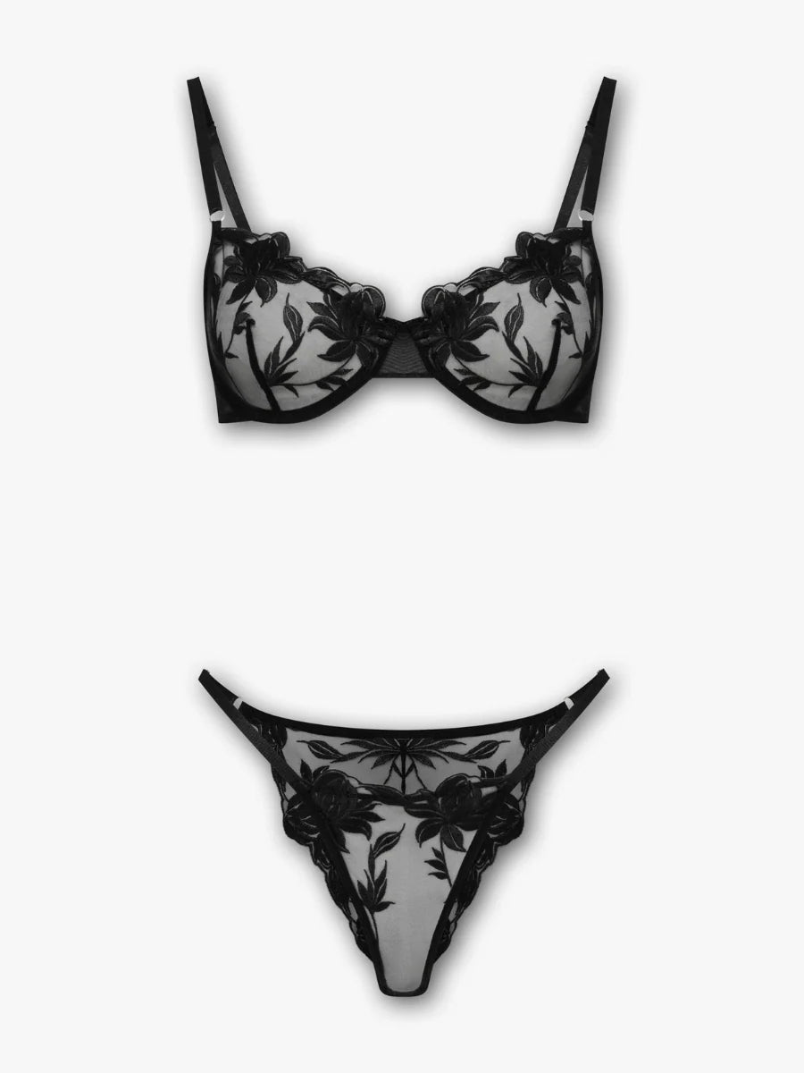 Aurelia Embroidered Lingerie Set - product image 17 | CERYNA