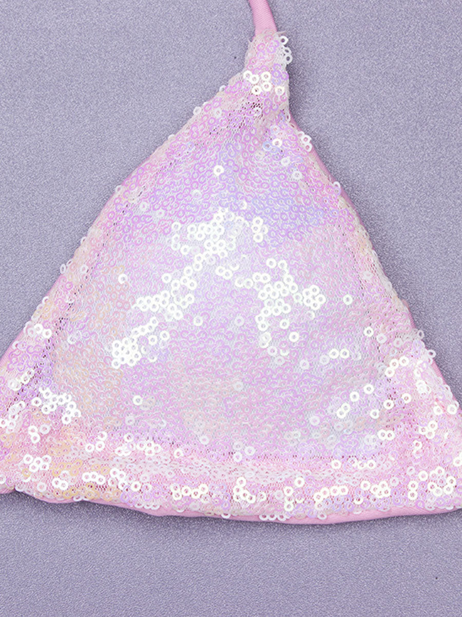 Sequin Tie Bikini Set - product image 7 | CERYNA