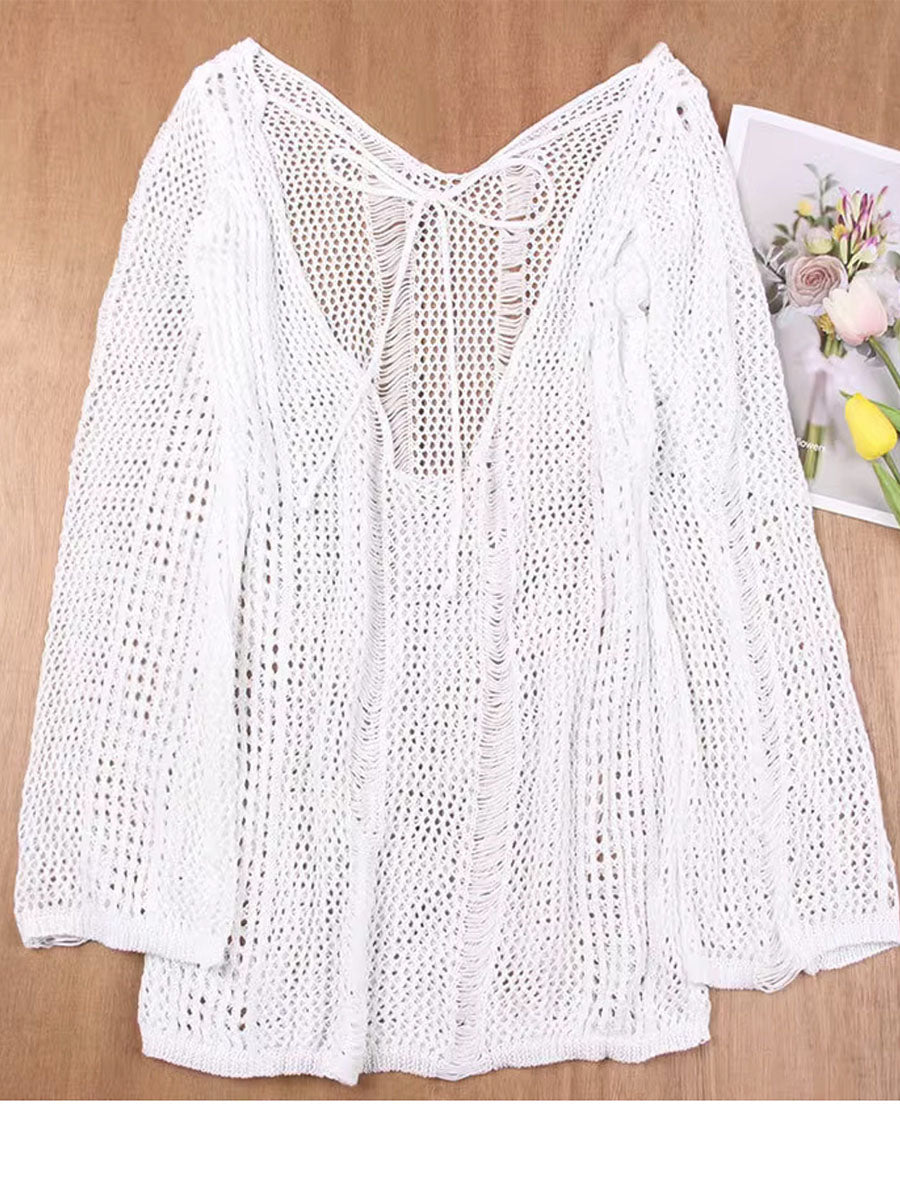 Beachwear Crochet Cover-Up Mini Dress - product image 6 | CERYNA