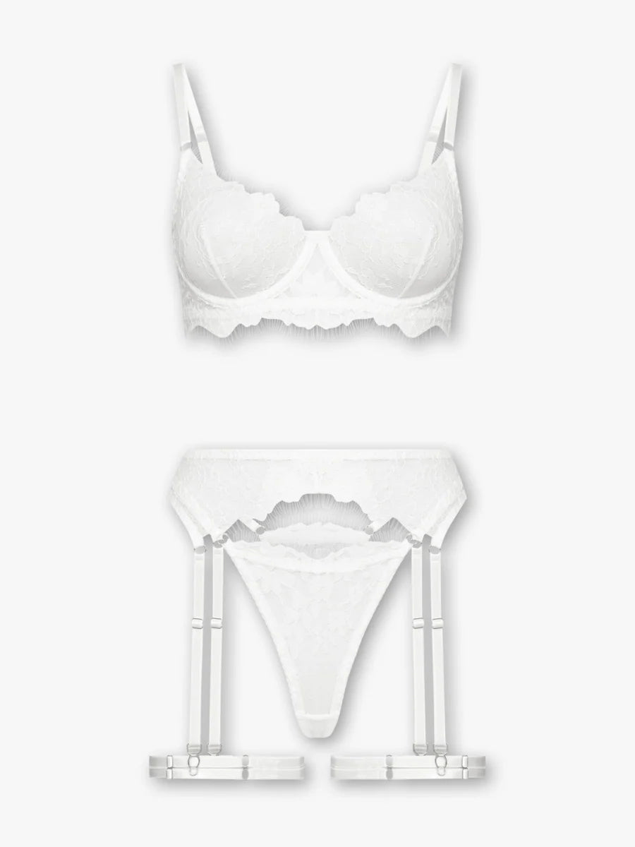 Delia Floral Lace Lingerie Set - product image 6 | CERYNA