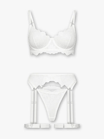Delia Floral Lace Lingerie Set - product image 6 | CERYNA