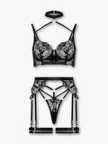 Serena Embroidered Lingerie Set