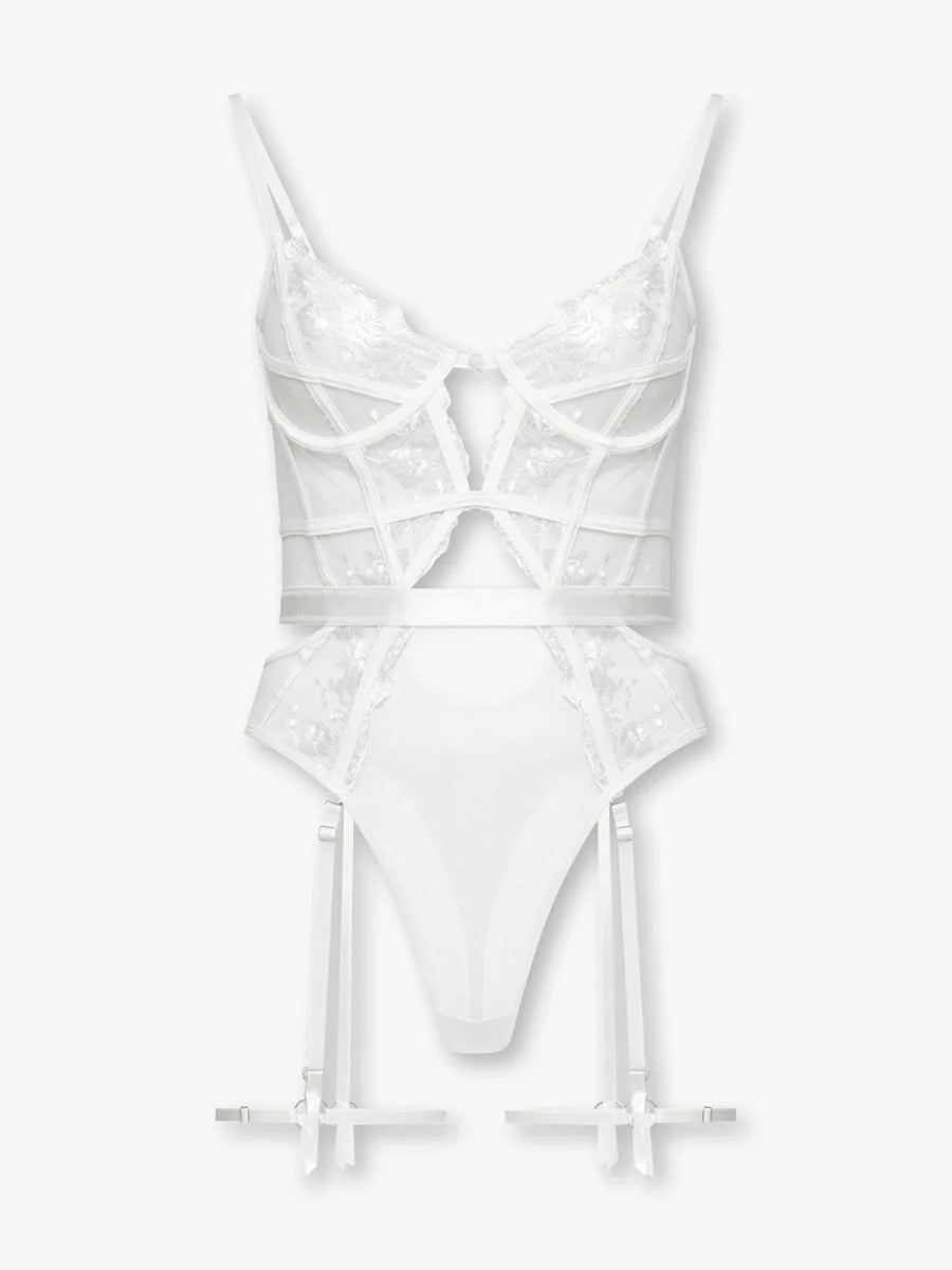 Lily Embroidered Bodysuit - product image 12 | CERYNA