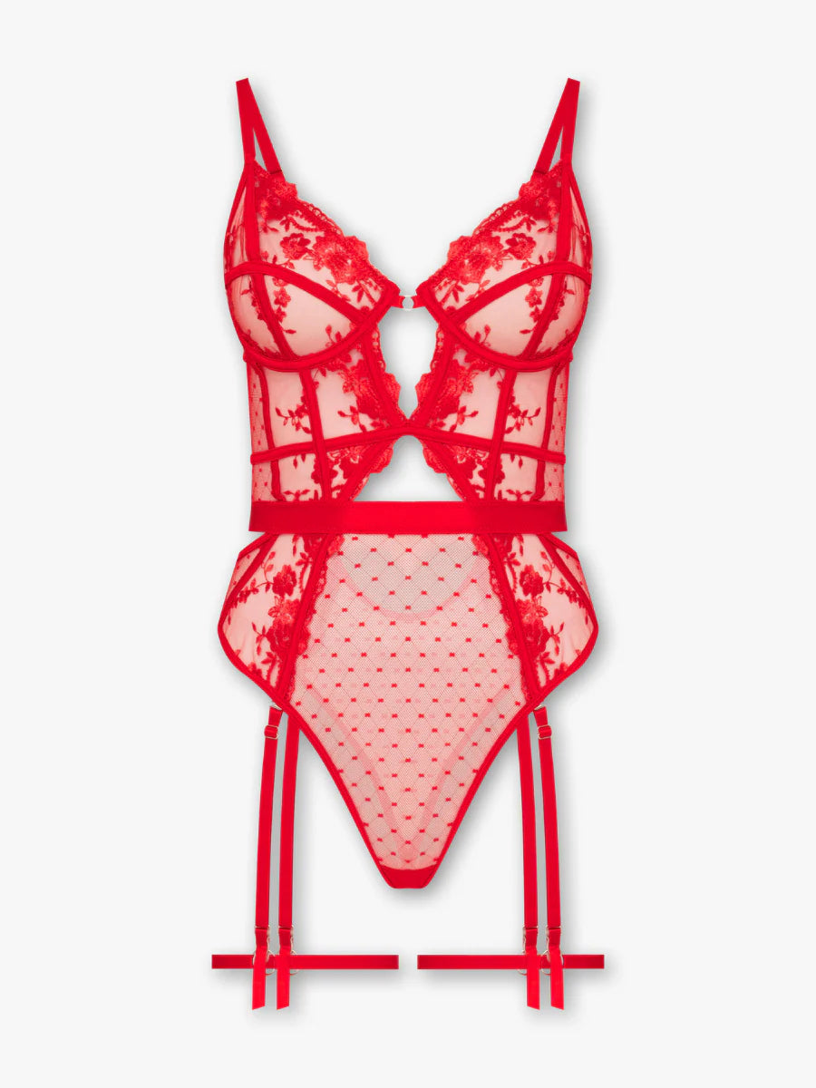 Lily Embroidered Bodysuit - product image 19 | CERYNA