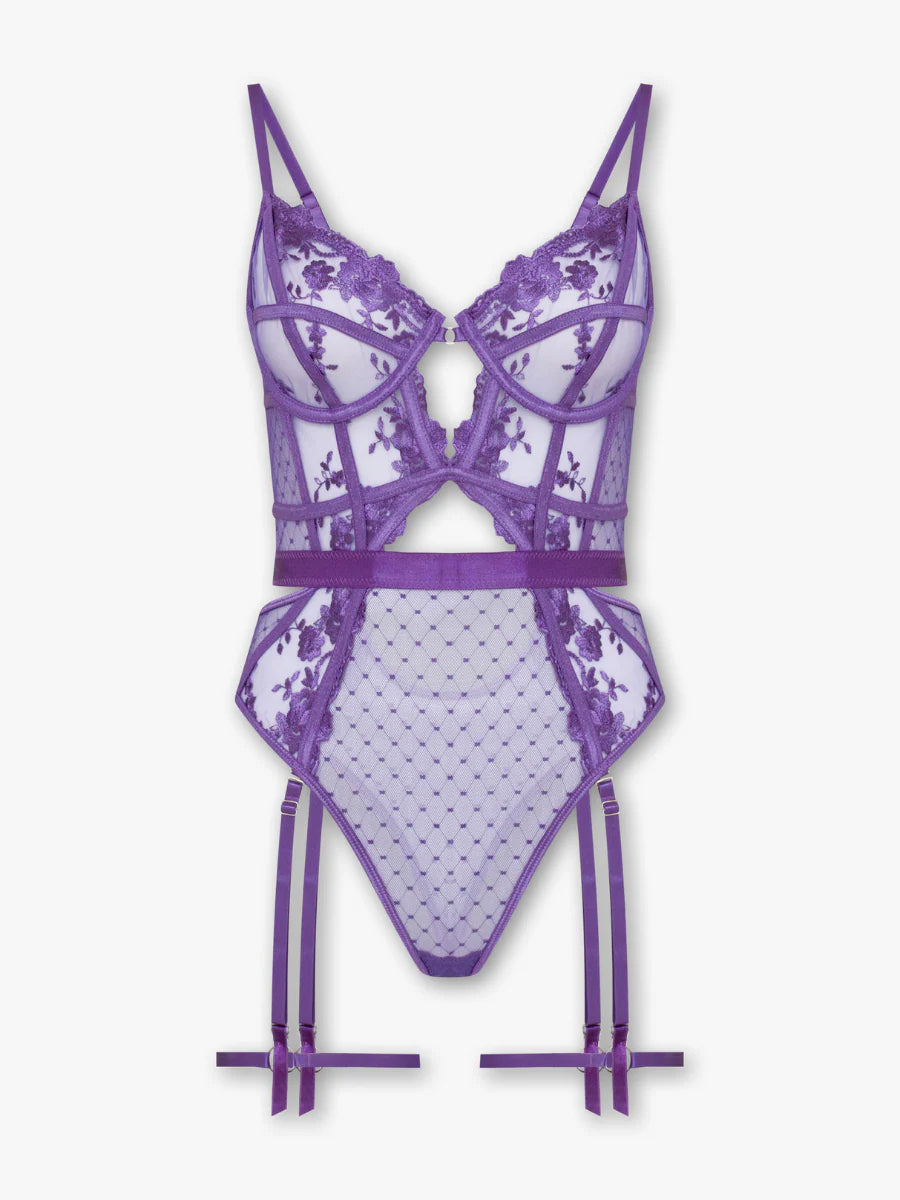 Lily Embroidered Bodysuit - product image 37 | CERYNA