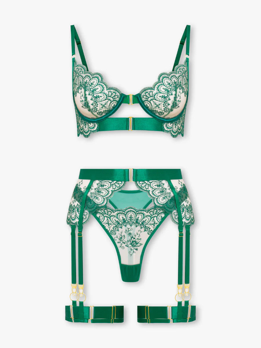 Alessia Embroidered Lingerie Set - product image 29 | CERYNA