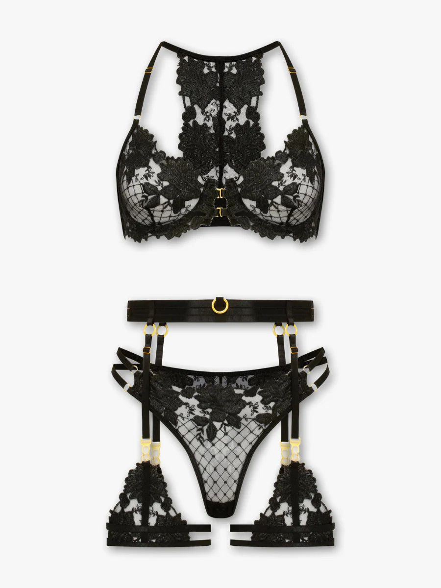 Isla Floral Lace Lingerie Set - product image 7 | CERYNA