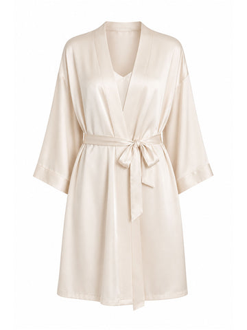 Satin Cami Sleep Dress & Robe Set