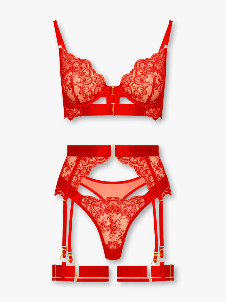 Alessia Embroidered Lingerie Set - product image 23 | CERYNA