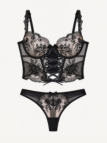 Raven Lingerie Set