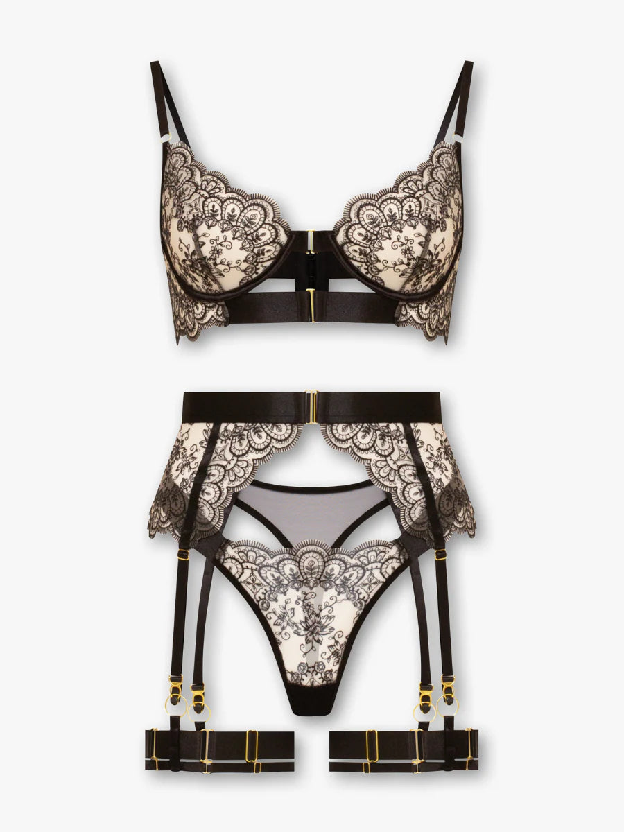 Alessia Embroidered Lingerie Set - product image 8 | CERYNA