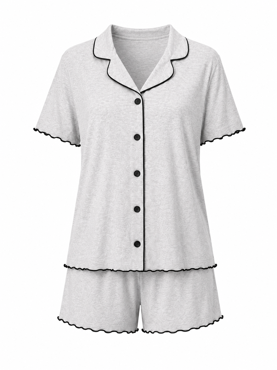 Button Up Short Pajama Set - product image 1 | CERYNA