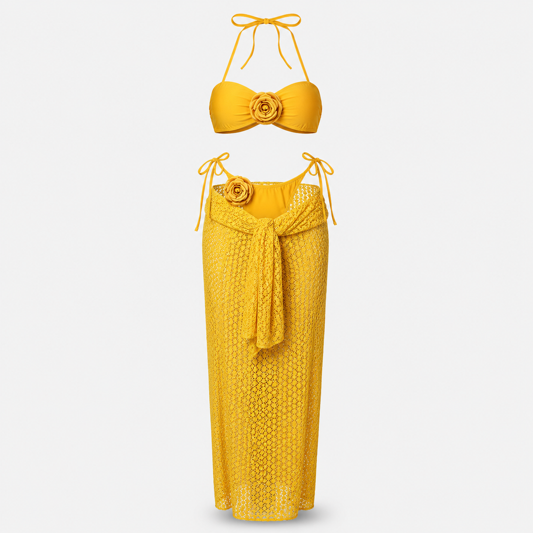 Push-Up Bandeau Bikini Set