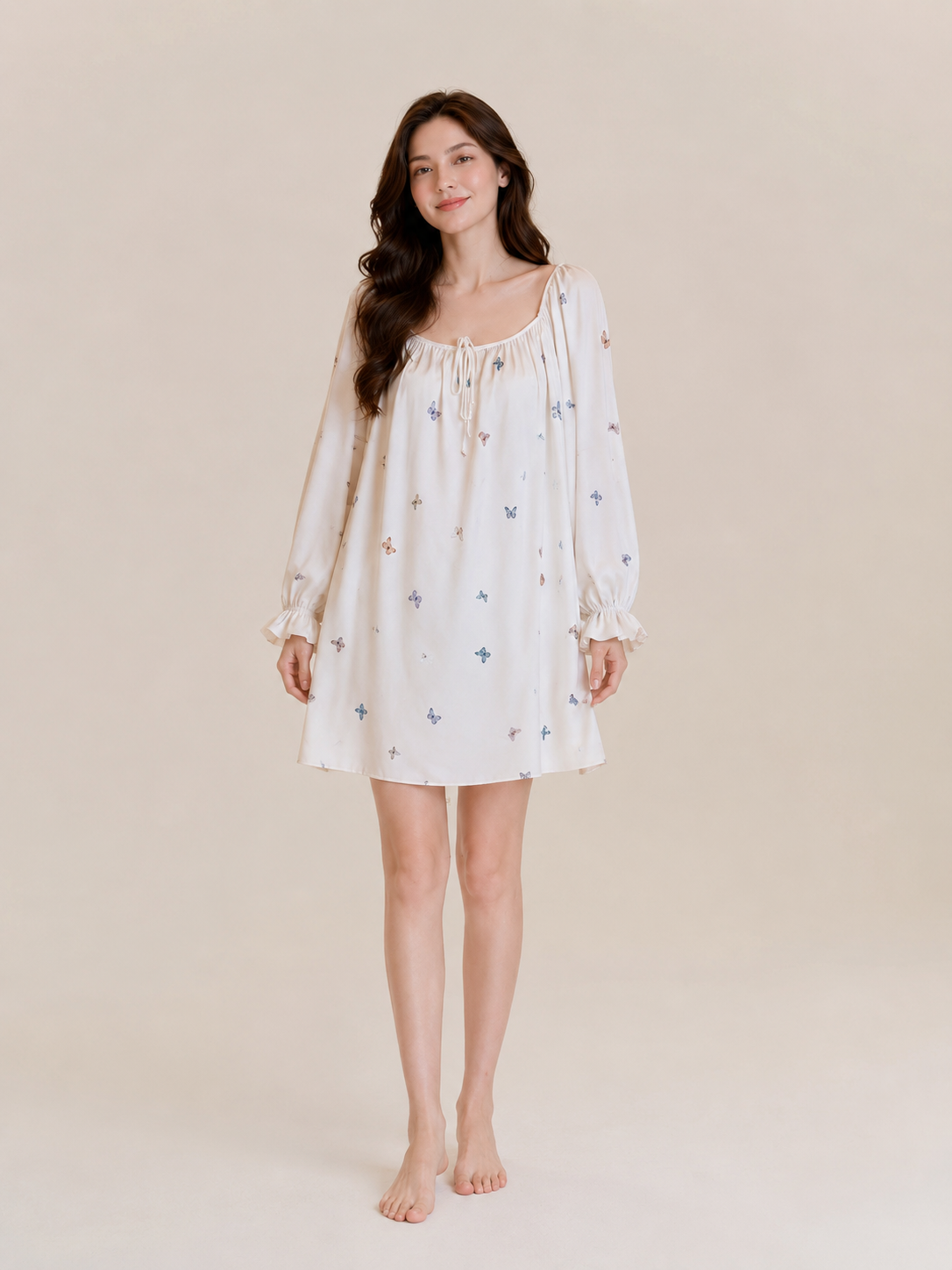 Liora Butterfly Mini Nightgown - product image 2 | CERYNA
