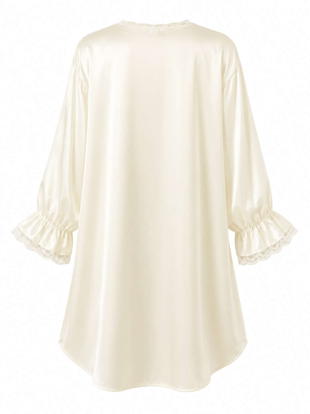 Lucie Lace-Trim Sleep Shirt - product image 6 | CERYNA