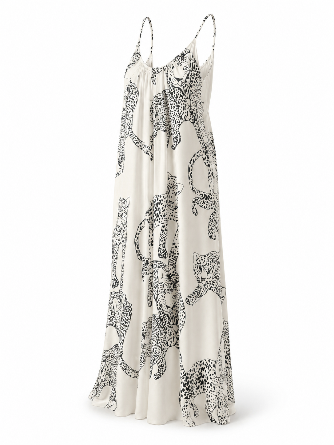 Leonie Leopard Maxi Nightgown - product image 8 | CERYNA