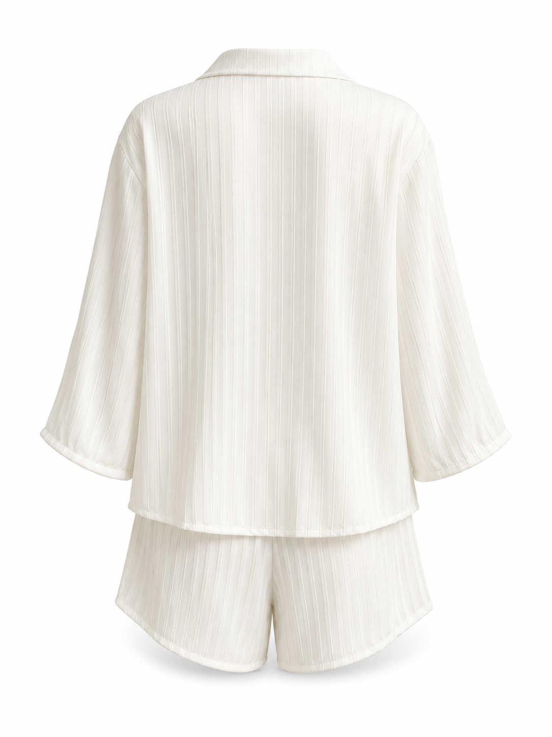 Stripe Boxy Shorts Pajama Set - product image 6 | CERYNA