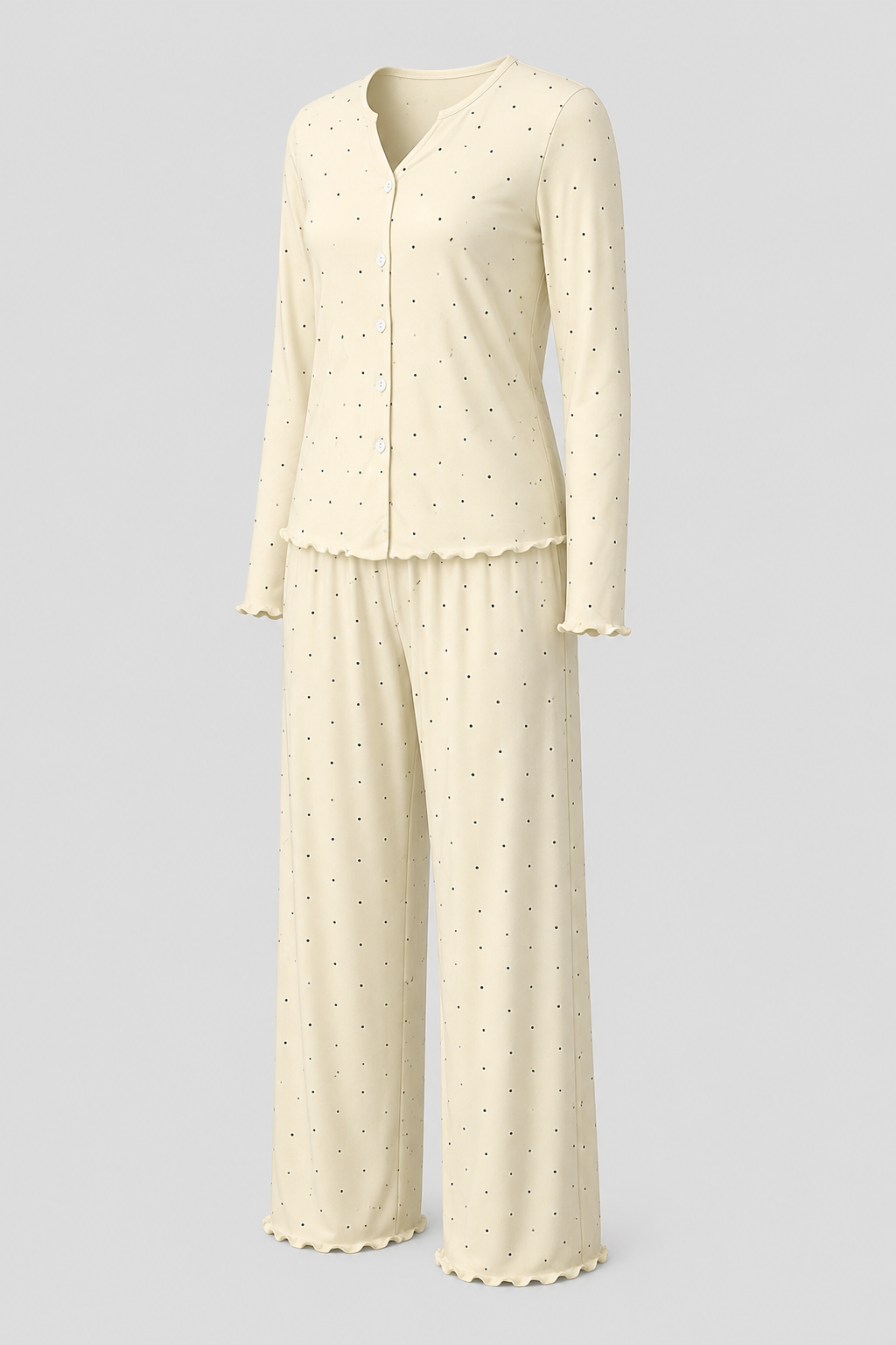 Polka Dot Long Pajama Set - product image 1 | CERYNA
