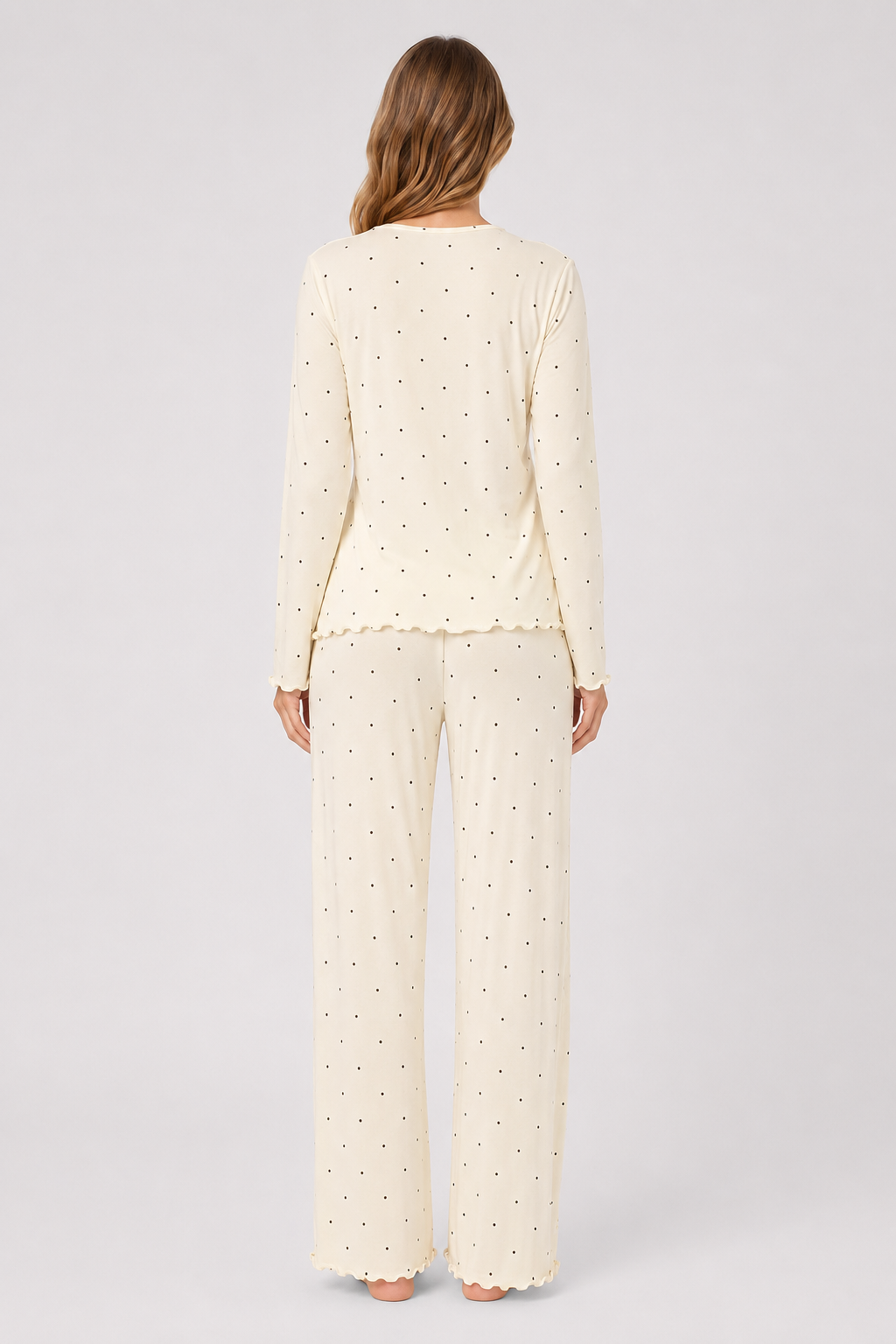 Polka Dot Long Pajama Set - product image 3 | CERYNA