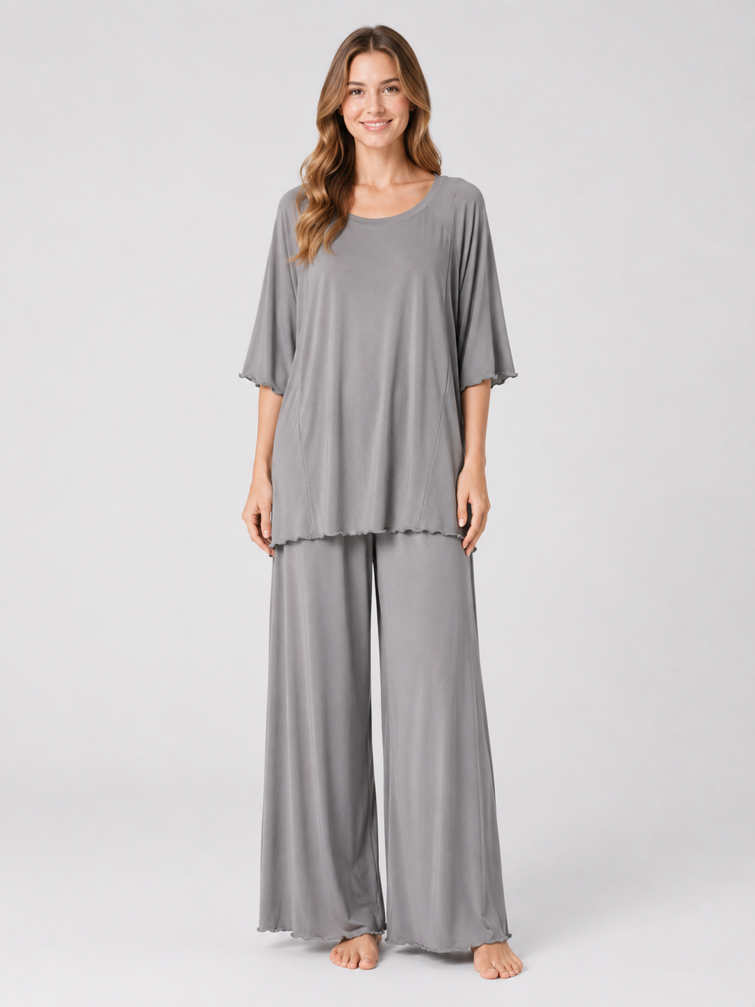 Juliette Wide-Leg Lounge Set - product image 2 | CERYNA
