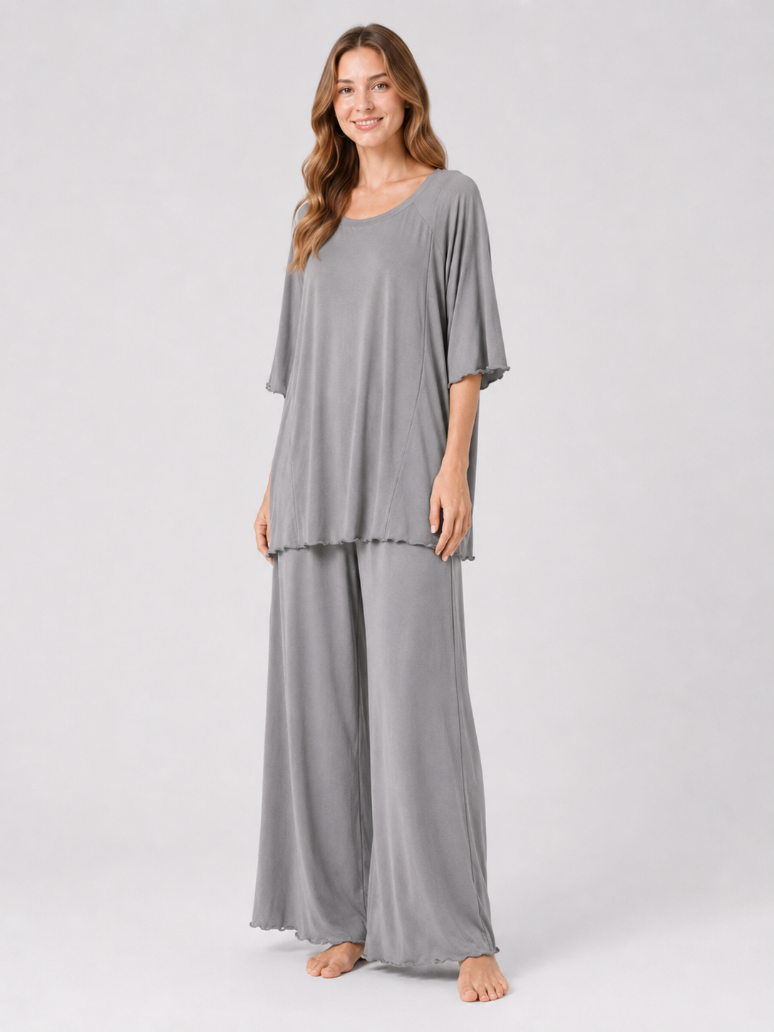 Juliette Wide-Leg Lounge Set - product image 5 | CERYNA