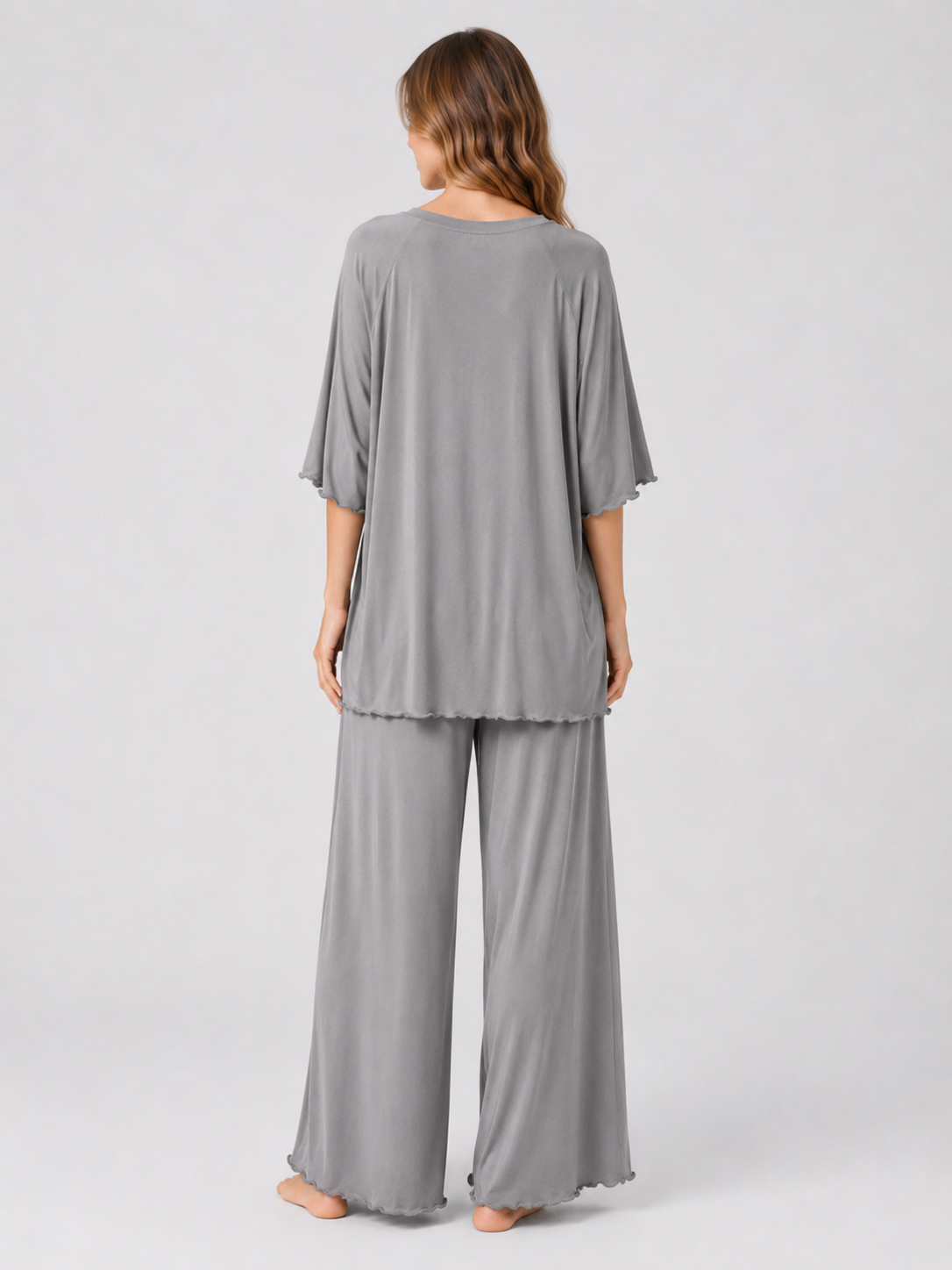 Juliette Wide-Leg Lounge Set - product image 3 | CERYNA