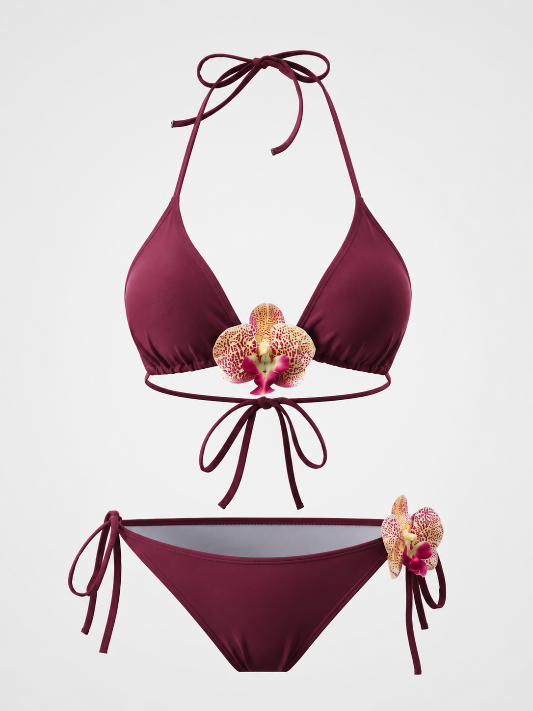 Halter Toggle Bikini Set with Wrap Skirt - product image 8 | CERYNA