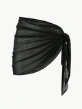 Mila Sheer Crinkle Mini Sarong