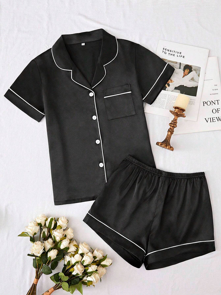 Olivia Button-Front Pajama Set - product image 1 | CERYNA