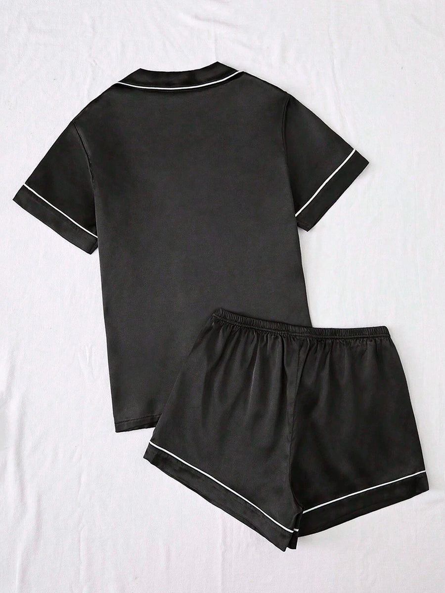 Olivia Button-Front Pajama Set - product image 2 | CERYNA