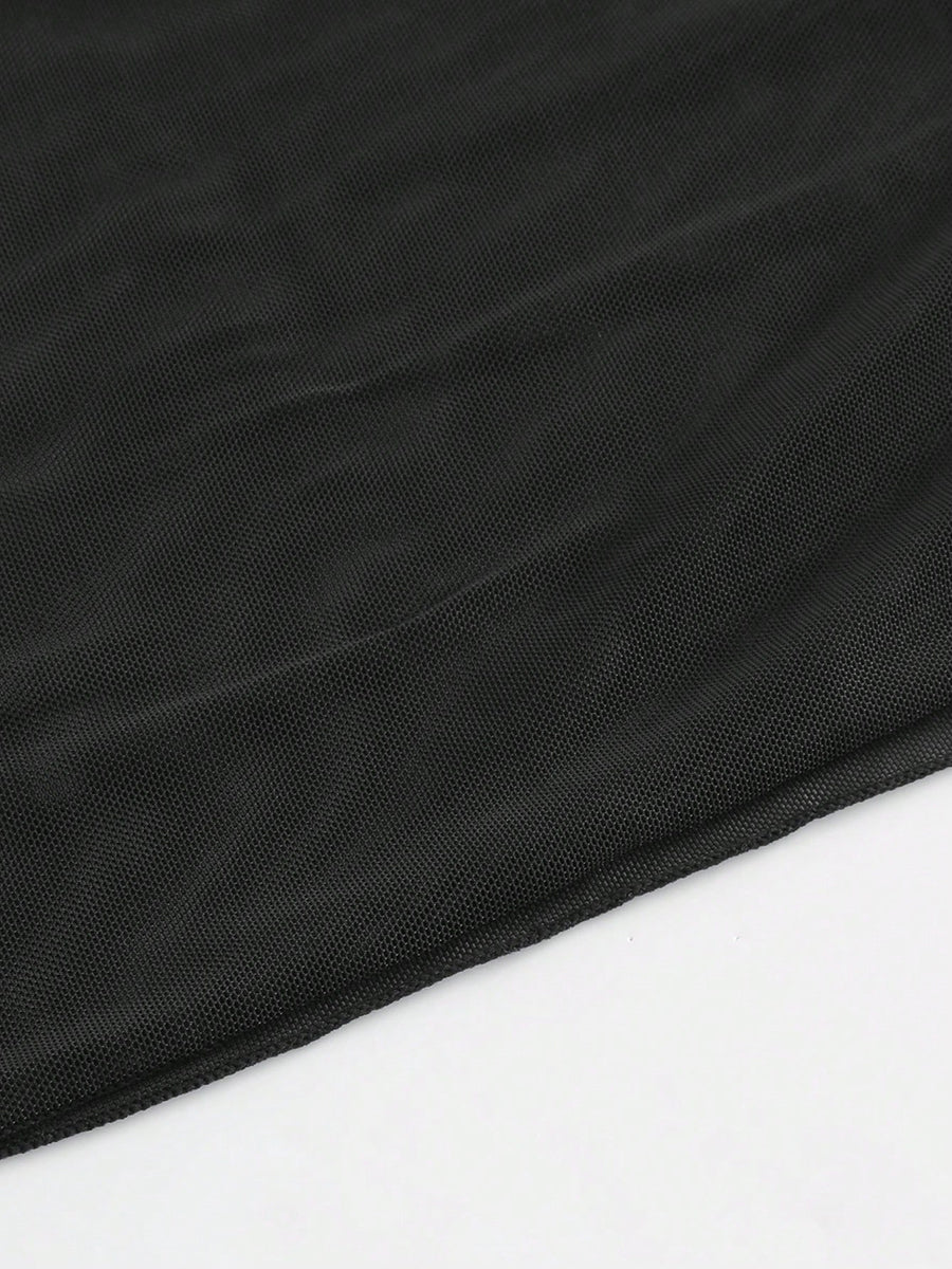 Mila Sheer Crinkle Mini Sarong - product image 4 | CERYNA